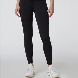 Vuori Jet Black Performance Leggings